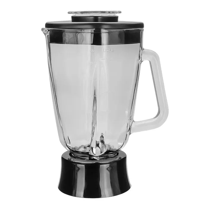 Licuadora T- Fal Optimix Negra vaso de vidrio 2 velocidades LN2788X0
