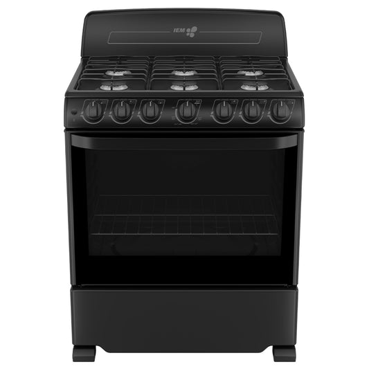 Estufa IEM de Piso 30 Pulgadas Negro EI3032BAPN1