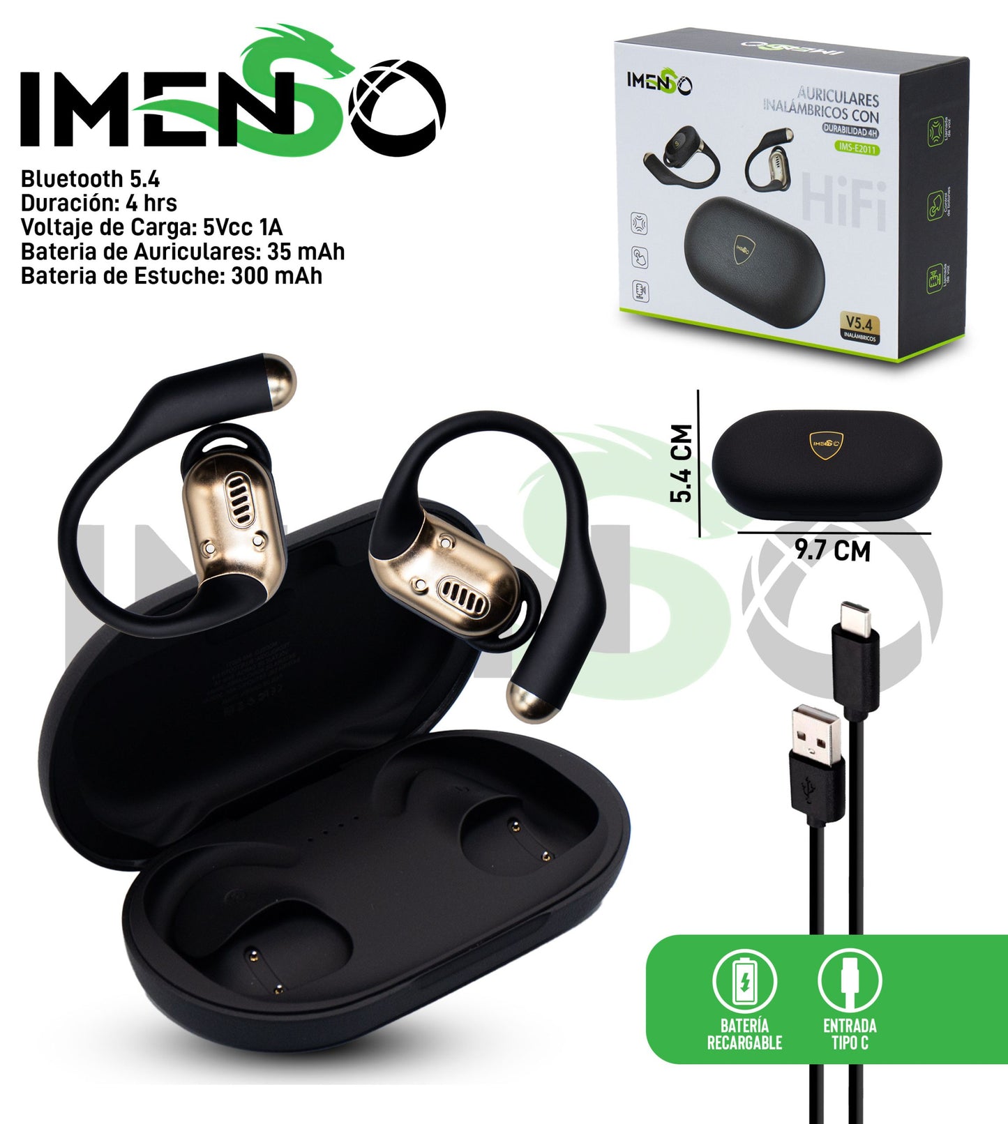 Auriculares Inalámbricos IMS-E2011