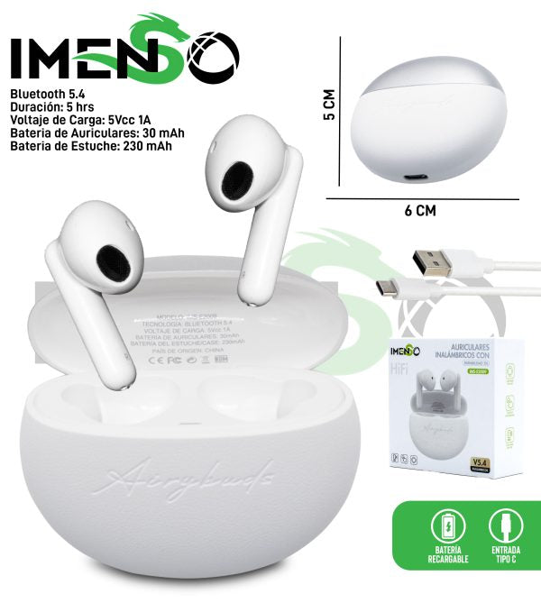 Auriculares inalámbricos IMS-E2009