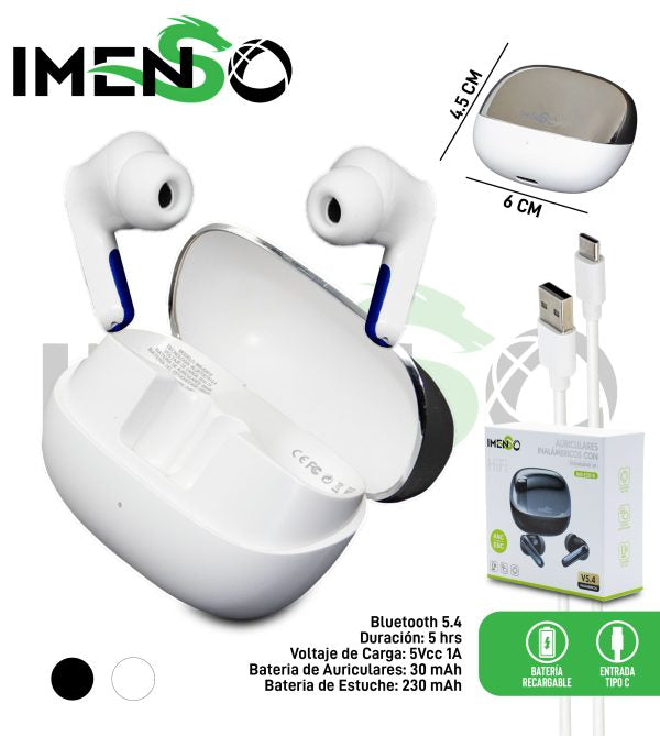 Auriculares inalámbricos IMS-E2010